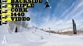 Mark McMorris Worlds First Backside 1440 Triple Cork HD  TransWorld SNOWboarding [upl. by Martsen598]