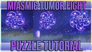 Miasmic Tumor Puzzle Tutorial  Genshin Impact [upl. by Riti883]