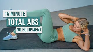 Day 13  15 MIN Strong ABS WORKOUT  Core Strength No Equipment No Repeat [upl. by Eyma]