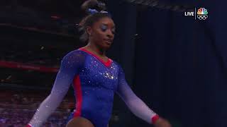 Simone Biles Had The Whole Place SHOOK [upl. by Ayanad253]