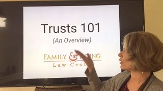 Trusts 101  Estate Planning With Trusts [upl. by Bozovich]