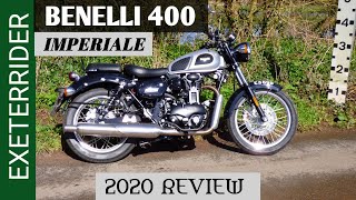 2020 BENELLI 400 IMPERIALE  REVIEW [upl. by Brozak]