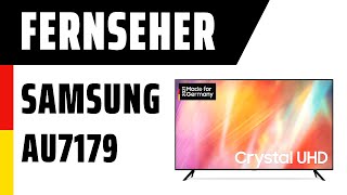 Fernseher Samsung GU55AU7179UXZG AU7179  Deutsch [upl. by Rickert900]