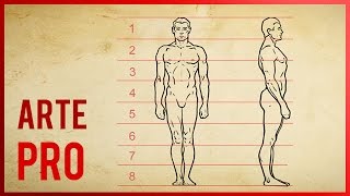 Como dibujar el Cuerpo Humano  Proporciones [upl. by Nuncia949]