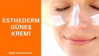 ESTHEDERM GÜNEŞ KREMİ [upl. by Nishi]