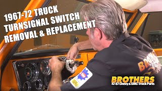 196772 Chevy amp GMC Truck Turn Signal Switch Install  Tilt or Standard Column [upl. by Atul]