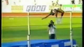 High Jump 245 world record  Javier Sotomayor [upl. by Faust561]