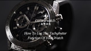 How To Use The Tachymeter On A Watch [upl. by Ynner]