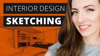 Interior Design Sketching  Complete Guide for Beginners and Pros in 2021 [upl. by Niotna723]