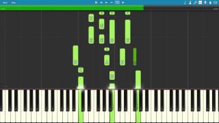 Al Stewart  Year of the Cat PIANO TUTORIAL SYNTHESIA [upl. by Germayne]