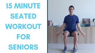 15Minute Easy Seated Workout for Seniors [upl. by Edrea]