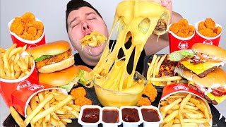 EXTRA CHEESY CHEESE SAUCE • Mukbang amp Recipe [upl. by Sergeant]