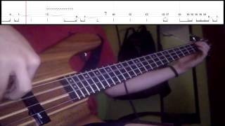 Red Hot Chili Peppers  Aeroplane Bass Cover Play Along  Tabs In Video [upl. by Weingarten745]