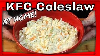 How to Make KFC Coleslaw at Home [upl. by Arvo290]