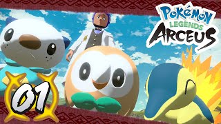 Pokémon Legends Arceus  Episode 1  Its About Time [upl. by Alegre]