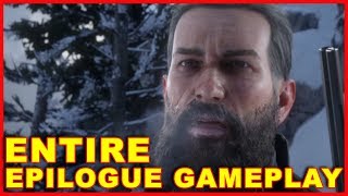 Red Dead Redemption 2 Entire Epilogue John Marston Gameplay [upl. by Akenom]