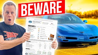 Beware of This used vehicle history report SCAM [upl. by Xilef694]