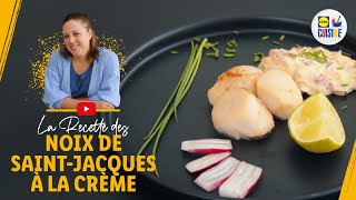 Noix de SaintJacques à la crème  Lidl Cuisine [upl. by Atival]