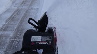 MTD Yard Machines 21quot 35 HP 2 Stroke Snowblower [upl. by Enixam72]