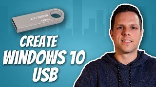 How to create a Windows 10 Installation USB [upl. by Anatnom155]