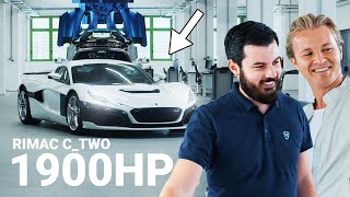 How a 1900HP Rimac Hypercar Is Built  Nico Rosberg [upl. by Yniatirb]