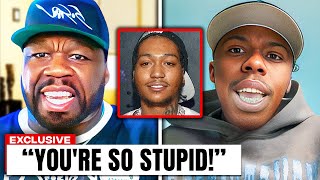 50 Cent LOSES IT On Son Marquise Over Lil Meech Feud [upl. by Buckden]