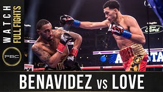 Benavidez vs Love Full Fight March 16 2019  PBC on FOX PPV [upl. by Gunther915]