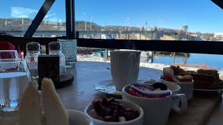 Porsgrunn Norway  Elvebredden Kafe [upl. by Julia]