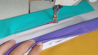 3 consejos y trucos de costura para coser un bolsillo con cierre o zipper [upl. by Taveda872]