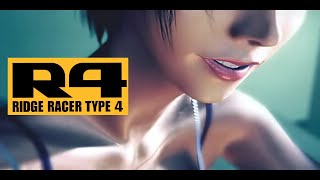 R4 Ridge Racer Type 4 Intro Remastered via AI Machine Learning at 4K 60 FPS Urban Fragments FTW [upl. by Torbart]