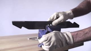 EGO Mower Blade Changing and Sharpening [upl. by Auerbach]