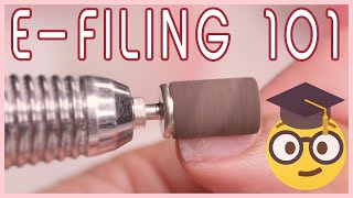 How to use an Efile Nail Drill on Acrylic Nails [upl. by Nahgam]