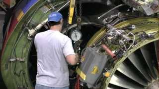 Southwest Airlines 737 Engine Swap [upl. by Hayila442]