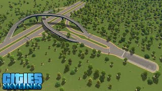 Quick and Easy Highway Exit  Cities Skylines Tutorial [upl. by Miru]