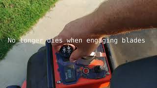 How to fix a mower that dies when the blades are engaged [upl. by Mcguire]