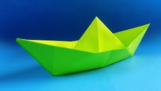 How to Make a Paper Boat  Origami boat [upl. by Richards]