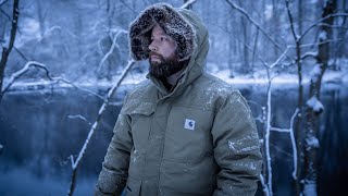 The Warmest Carhartt Jacket Ever  Yukon Extremes Insulated Parka [upl. by Ayerhs964]