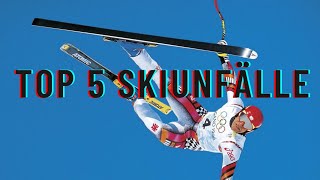 Top 5 der schlimmsten Skiunfälle aller Zeiten ft Daniel Albrecht Hermann Maier ZU SCHRECKLICH [upl. by Assetan]