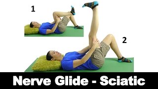 Nerve Glide  Sciatic  Ask Doctor Jo [upl. by Emsoc]