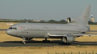 Royal Air Force Lockheed L1011 TriStar Taxi amp Takeoff [upl. by Anitsrhc]