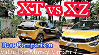 Tata Altroz XT Vs XZ  Value For Money Variant  Tata Altroz Petrol [upl. by Azirb277]