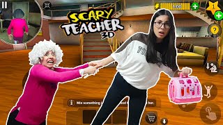 GERÇEK HAYATTA SCARY TEACHER DELİ ÖĞRETMEN MACERASI 4 EYLÜL LAL [upl. by Kreiker512]