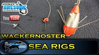 Sea Fishing Rigs THE WHACKERNOSTER RIG  TAFishing Show [upl. by Enelram894]