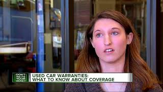 Used Car Warranties What to Know About Coverage [upl. by Surad]