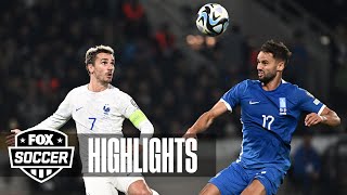 Greece vs France Highlights  European Qualifiers [upl. by Linette]