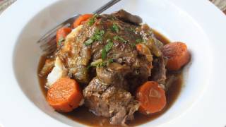 Slow Cooker Beef Pot Roast Recipe  How to Make Beef Pot Roast in a Slow Cooker [upl. by Lleksah138]