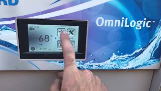 Hayward Omnilogic Touchscreen Tutorial [upl. by Adnal]