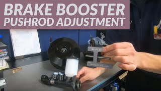 How To Brake Booster Pushrod Adjustment [upl. by Eb]