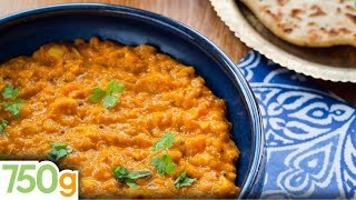 Recettes de Dhal de lentilles  750g [upl. by Alphonsa]