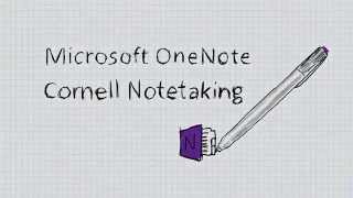 Microsoft OneNote  Cornell Note taking for students [upl. by Attenauqa]